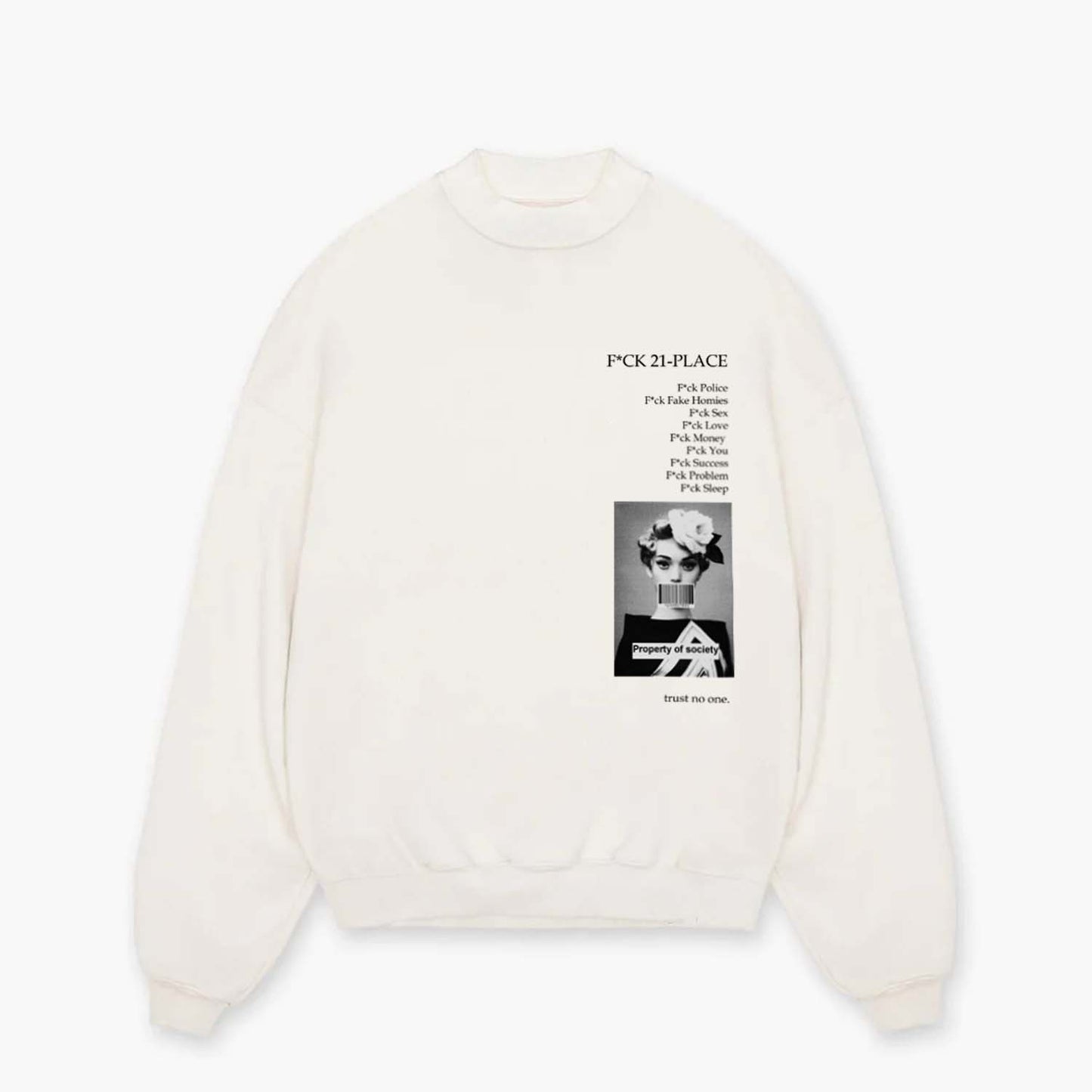 F*CK 21-PLACE CREWNECK