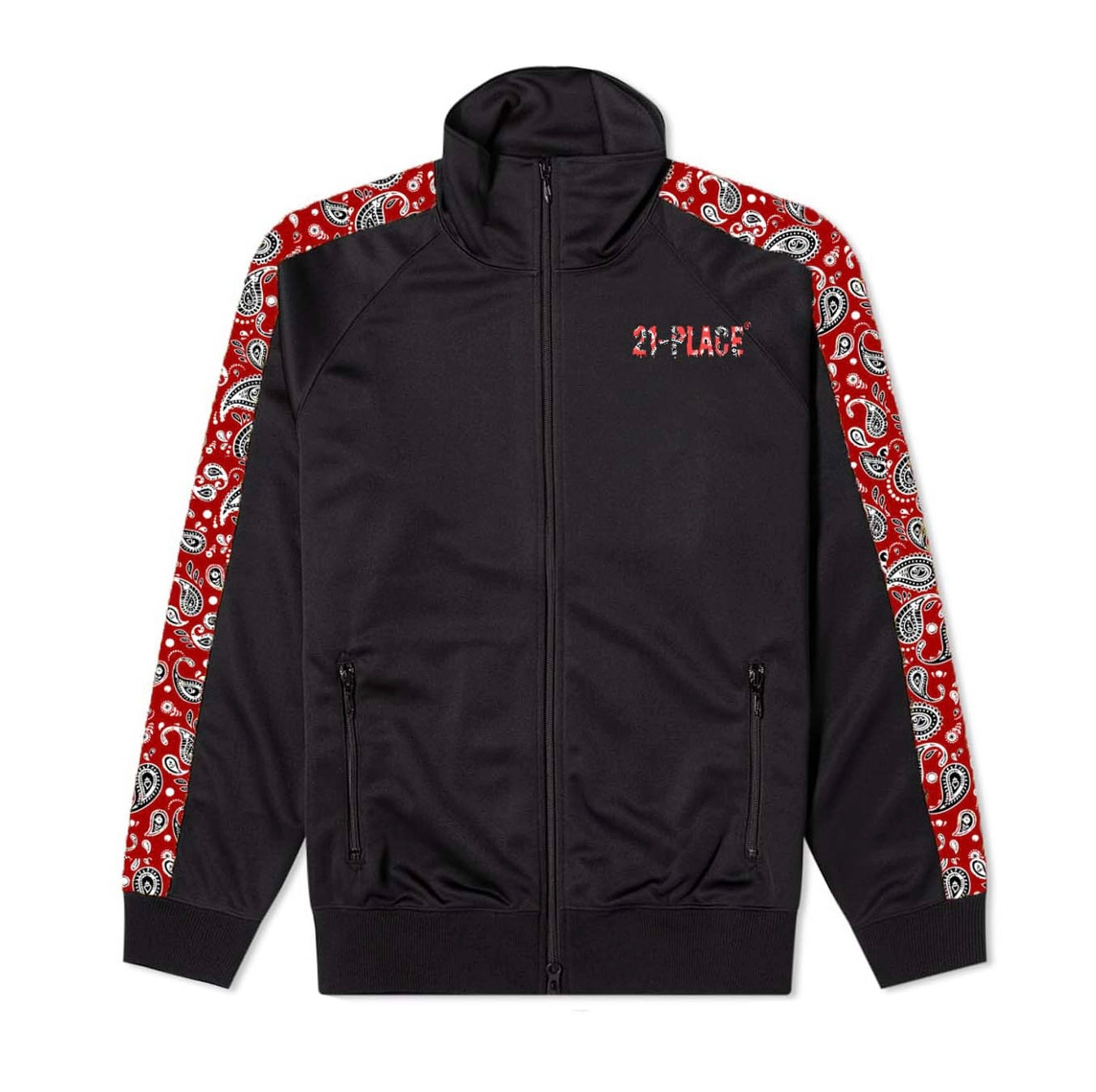 PAISLEY TRACK JACKET