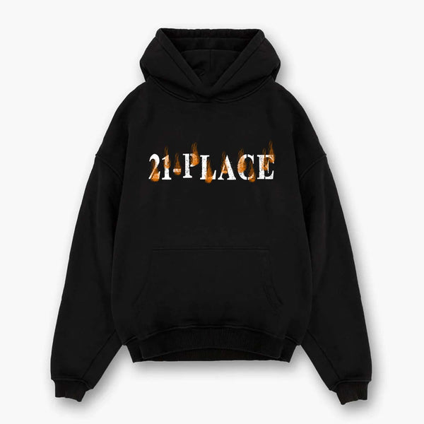 BURNING LOGO HOODIE